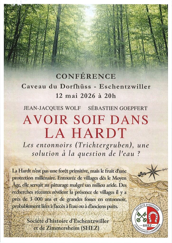 Conférence de la société d'histoire