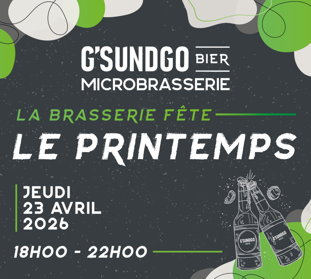 Soirée de Printemps à la brasserie