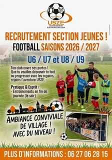 L'USZE relance ses sections jeunes !