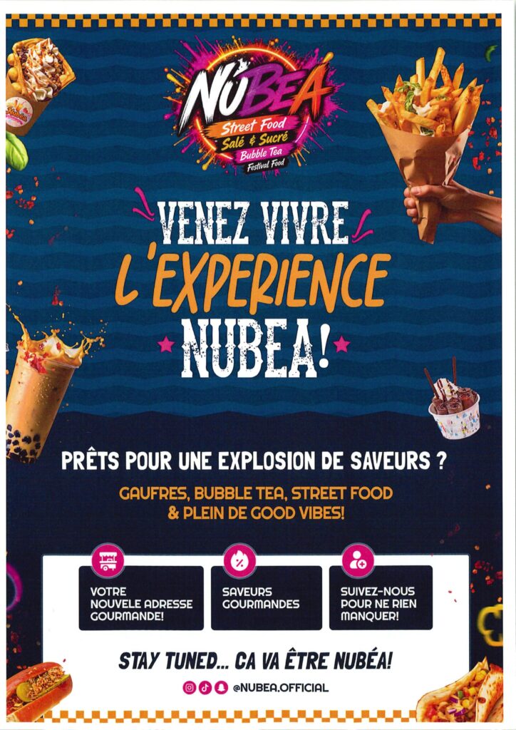 Nubea Street Food arrive chez nous !